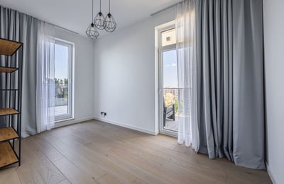 Аренда просторной 3-комнатной квартиры, 95 м², район Жолибож, Варшава, Польша